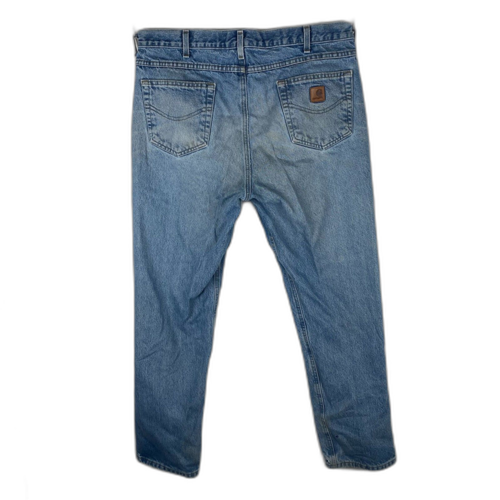 Carhartt Traditional Fit Work Jeans Men's 38x32 Workwear Denim Jeans